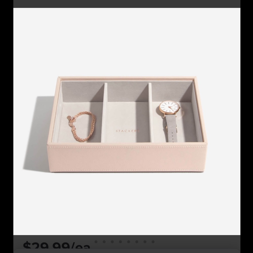 Stackers Deep 3 Section Tray